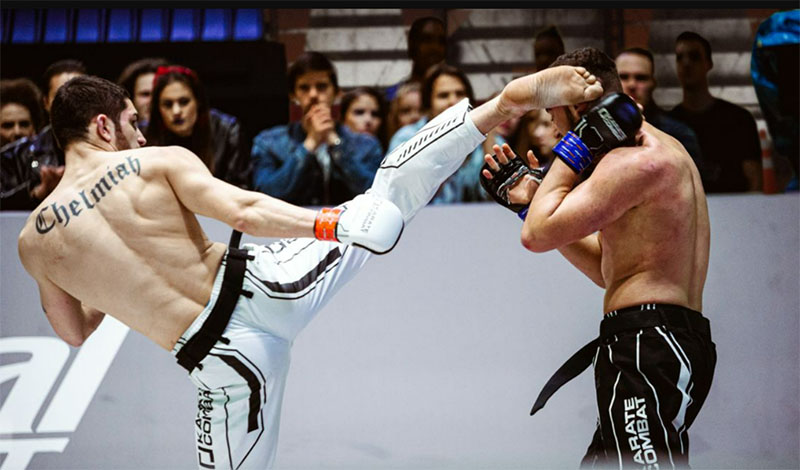 karate combat fastet knockout