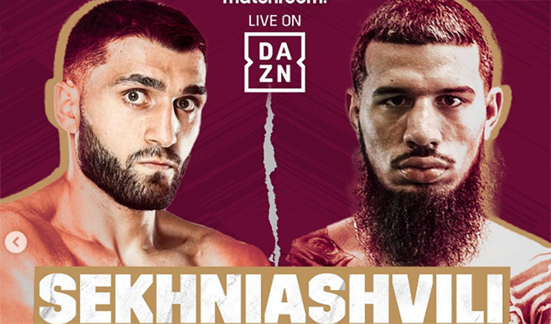 nika sekhniashvili matchroom boxing 4