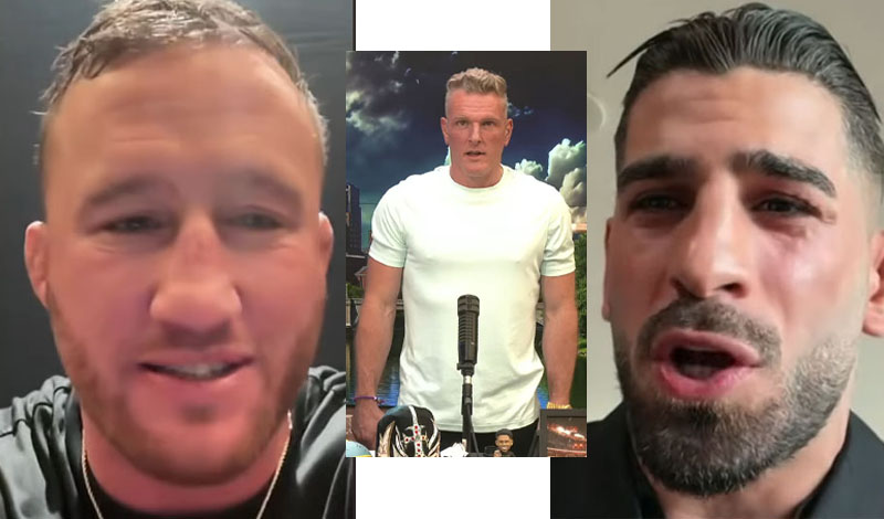 gaethje topuria trash talk