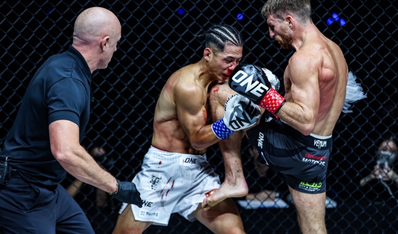 Jonathan Haggerty vs Hiroki Akimoto at ONE SAMURAI