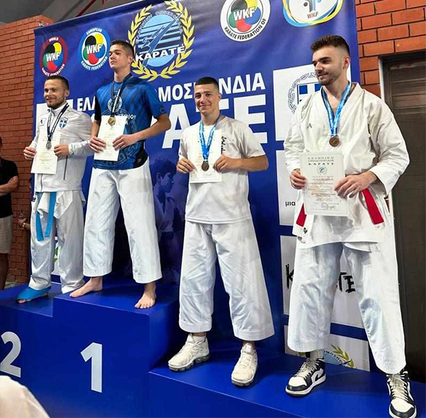 as parthenon korydallou panellinio karate 2024 foto