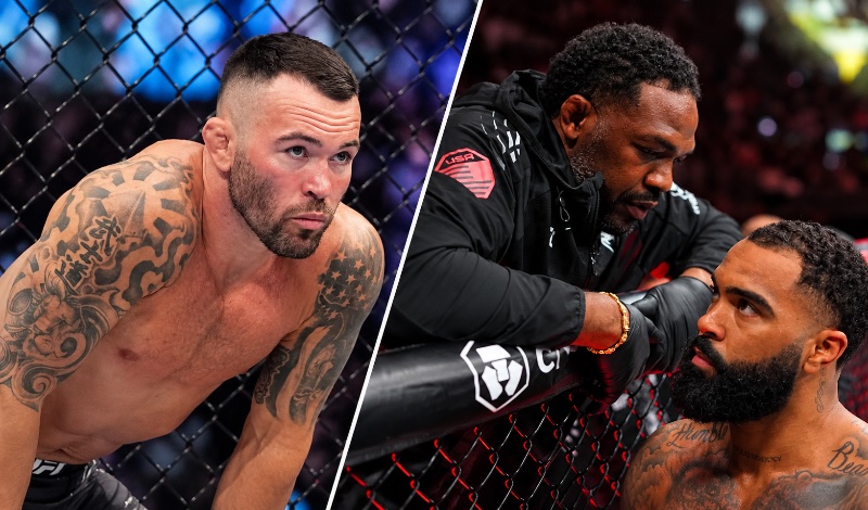 colby covington jones steveson foto