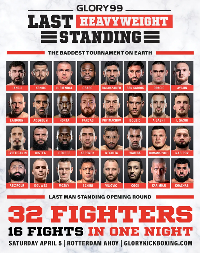 glory 99 last heavyweight standing afisa