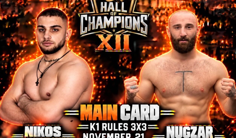 nikos livanos vs nugzar tugushi hall of champions 12