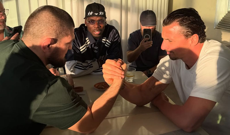 Khabib Nurmagomedov Zlatan Ibrahimovic