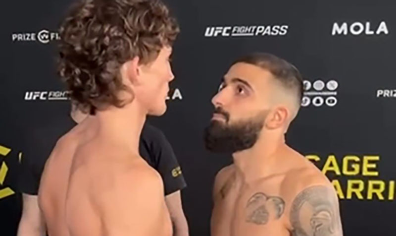 alexis tsarmantidis oliver tero cage warriors 202