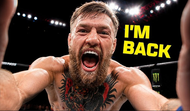 conor mcgregor back