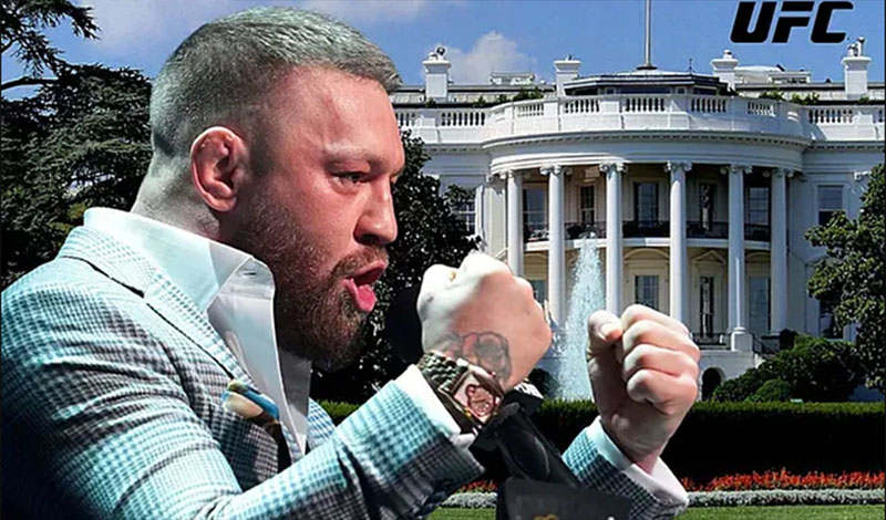 conor mcgregor ufc white house 1