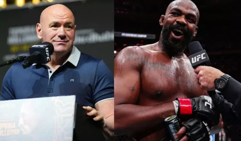 dana white jon jones 3