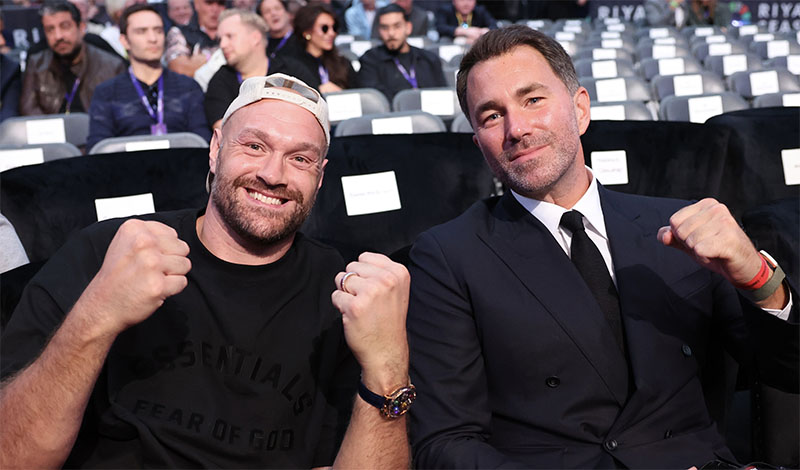 eddie hearn tyson Fury 23 0