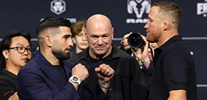 gaethje topuria trash talk small