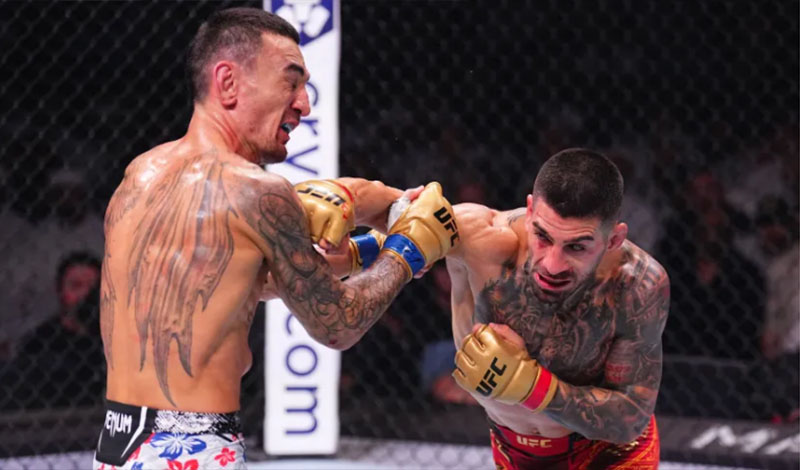 ilia topuria max holloway 2