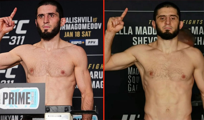islam makhachev body welterweight