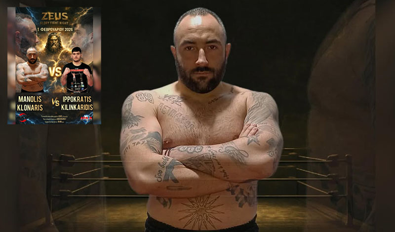manolis klonaris zeus fight club foto