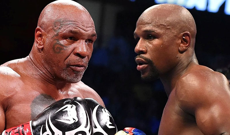 mike tyson floyd mayweather boxing fall
