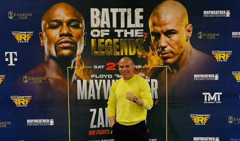 mike zambidis floyd mayweather press conference