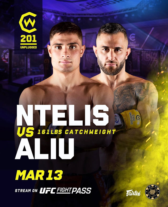 ntelis aliu cage warriors