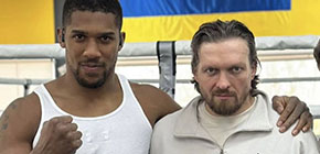 oleksandr usyk anthony joshua training small