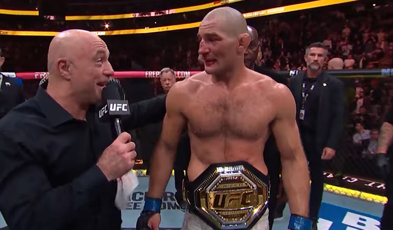 sean strickland post fight ufc 328