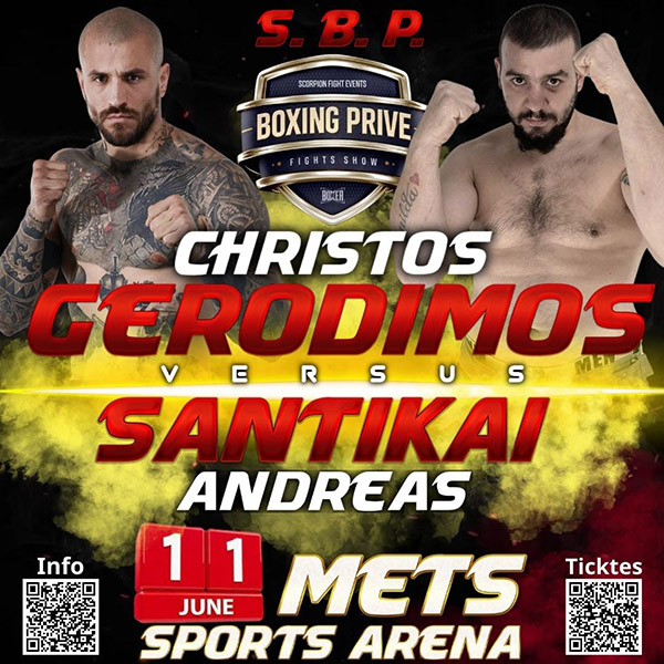 christos gerodimos vs andreas santikai scorpion 1