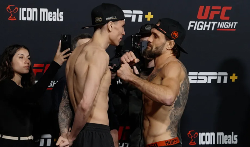 christos giagos ufc vegas 90