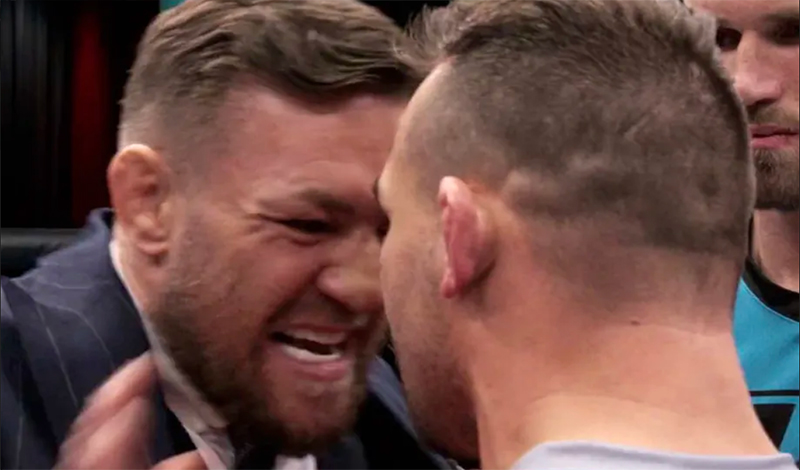 conor mcgregor michael chandler the ultimate fighter scuffle
