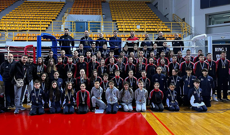 fighters athanasopoulos panellinio kickboxing 2023