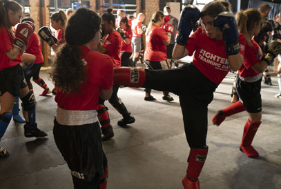 fighters training meeting day kickboxing jan 2023 1