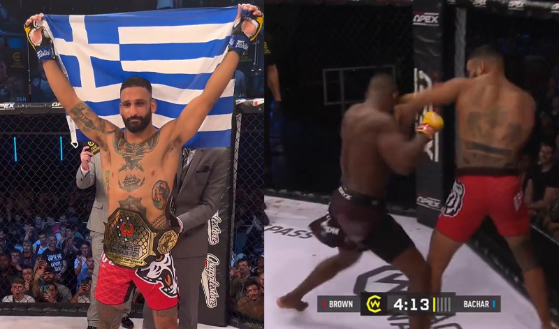 giannis bachar cage warriors