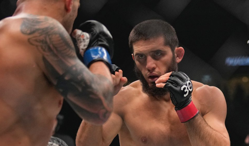 islam makhachev dustin poirier