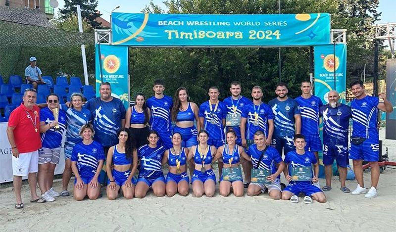 beach wrestling metallia