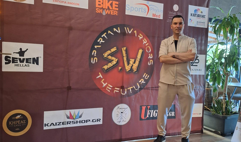 nikos gidakos spartan warriors the future 1