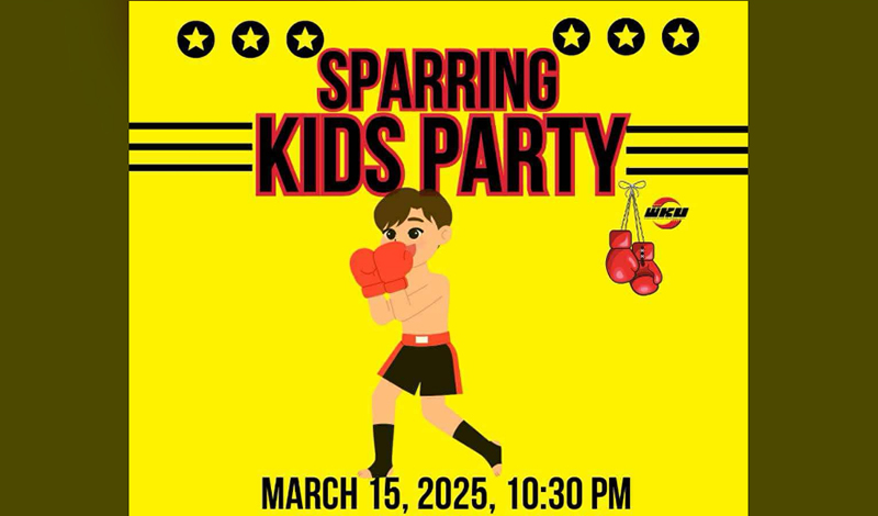 sparring kids party