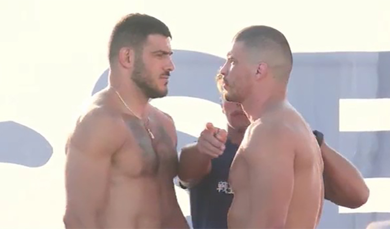 stoforidis machado staredown 1