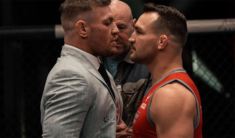 mcgregor chandler face off