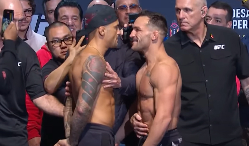 michael chandler dustin poirier ufc 281