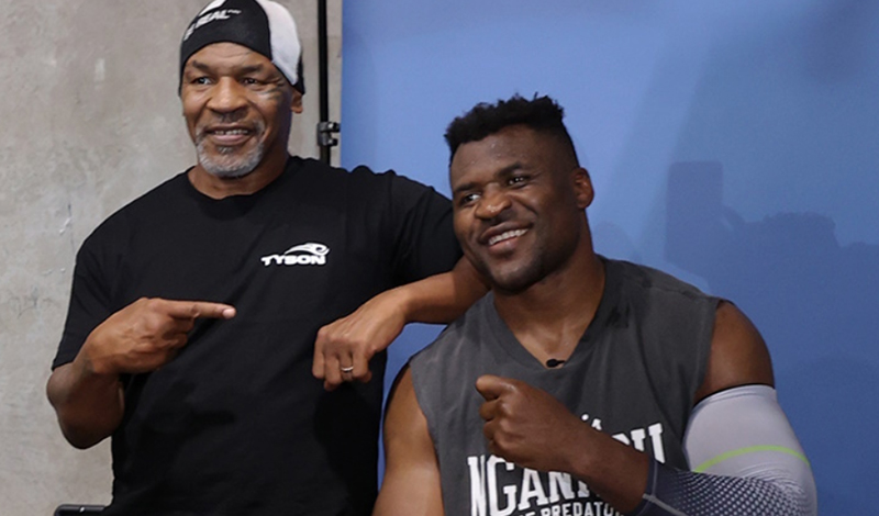 mike tyson francis ngannou 0