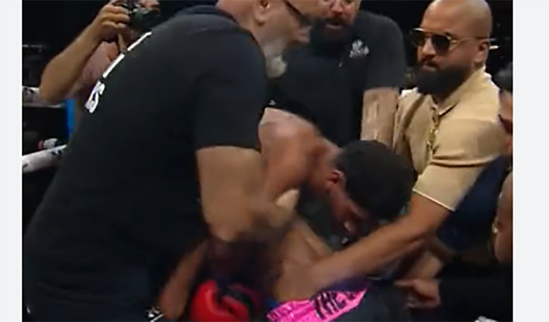 misfits boxing brawl