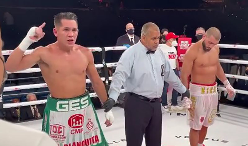 nika sekhniasvhili fight