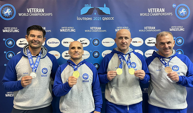 pagkosmio veteranon pali wrestling veteran