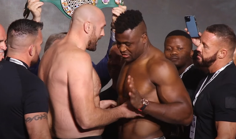 tyson fury francis ngannou 99