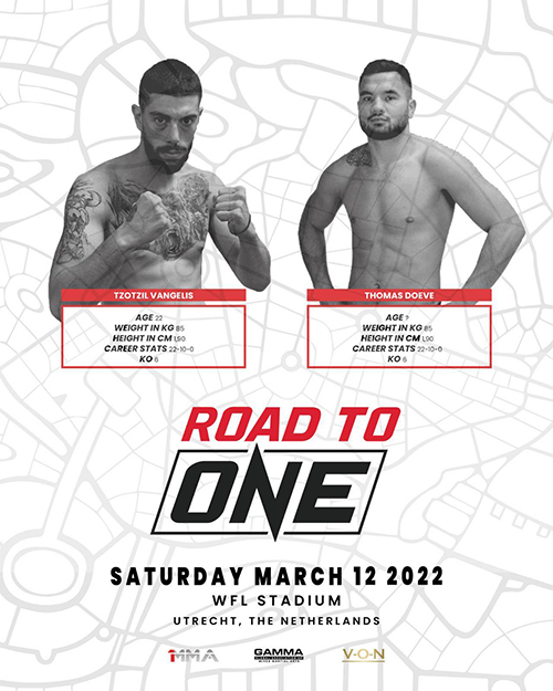 vaggelis tzorzis road to one fc 0