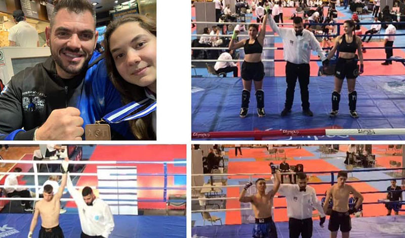 west warriors chatzis team panellinio kickboxing