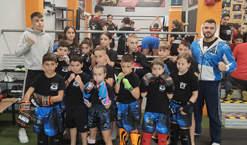 west warriors kids sparring