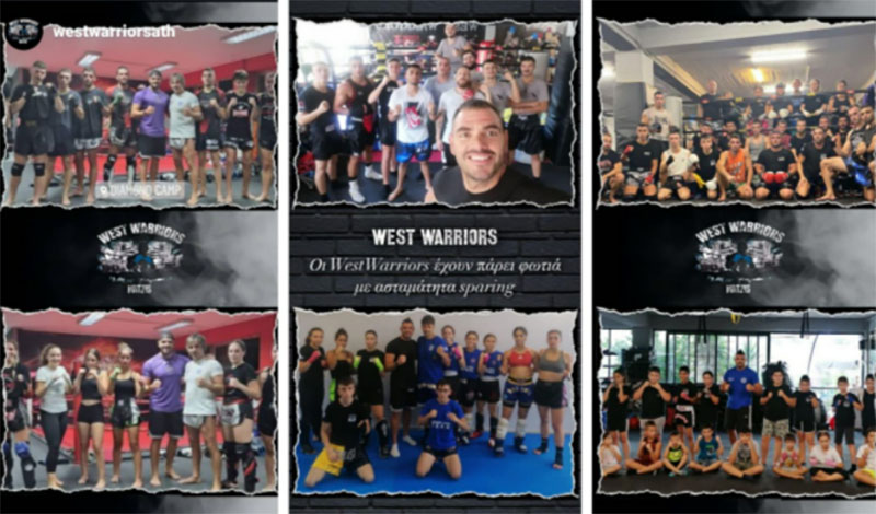 west warriors sparrings
