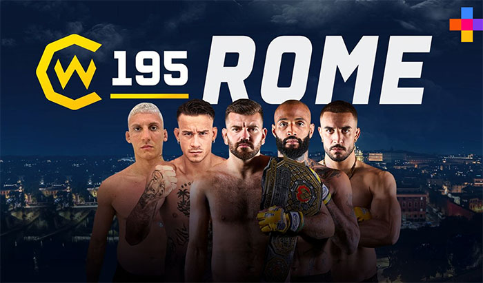 Cage warriors Rome ant1 plus