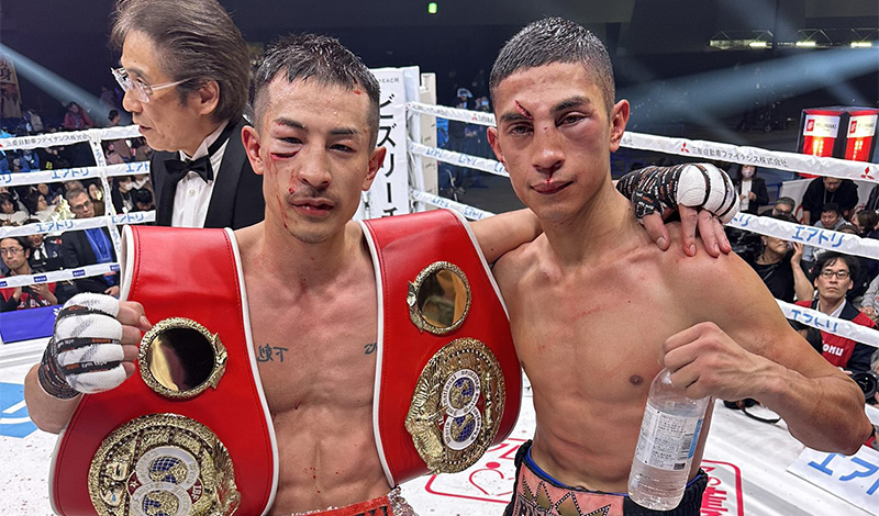 Masamichi Yabuki Angel Ayala