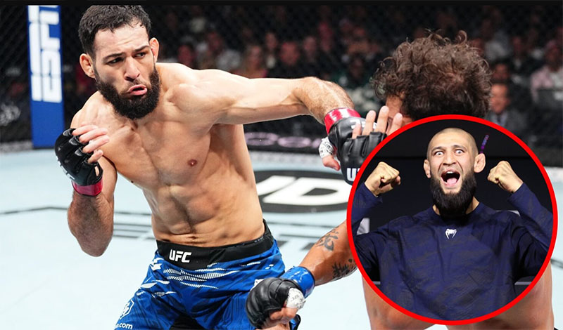 Nassourdine Imavov khamzat chimaev 1