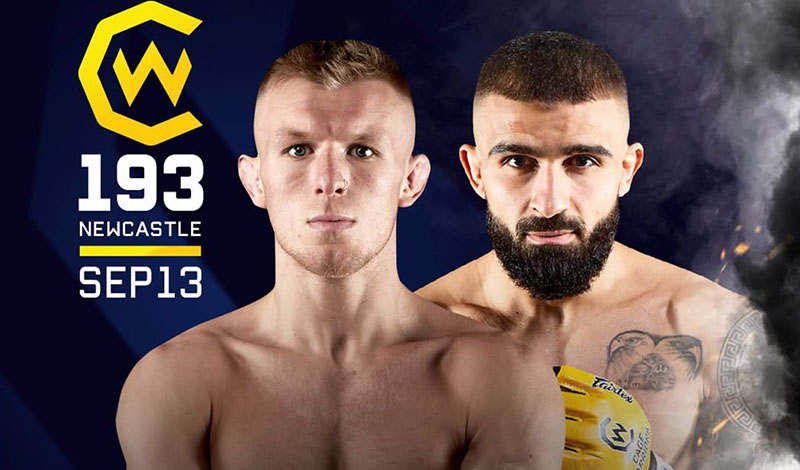 alexis tsarmantidis vs matthew elliott cage warriors 193