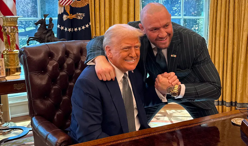 conor mcgregor donald trump